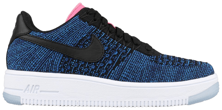 air force 1 blue flyknit