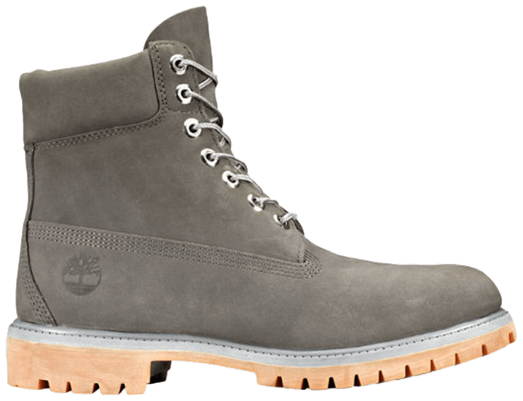 dark grey nubuck timberlands