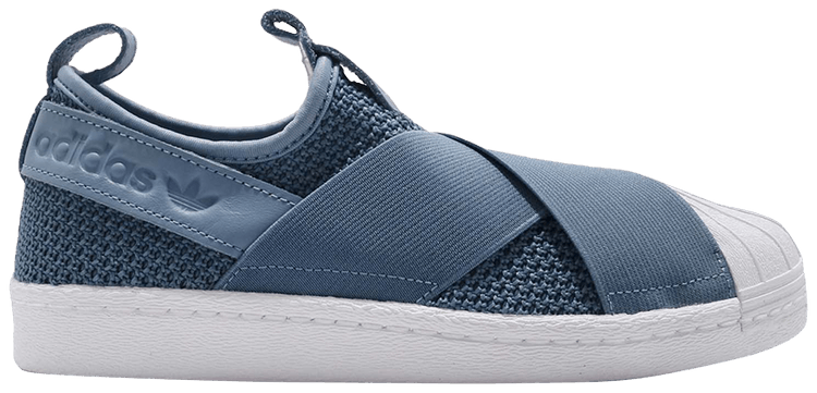 superstar slip on gray