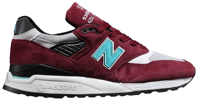 new balance 998 burgundy