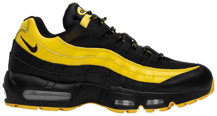 black and yellow 95 air max