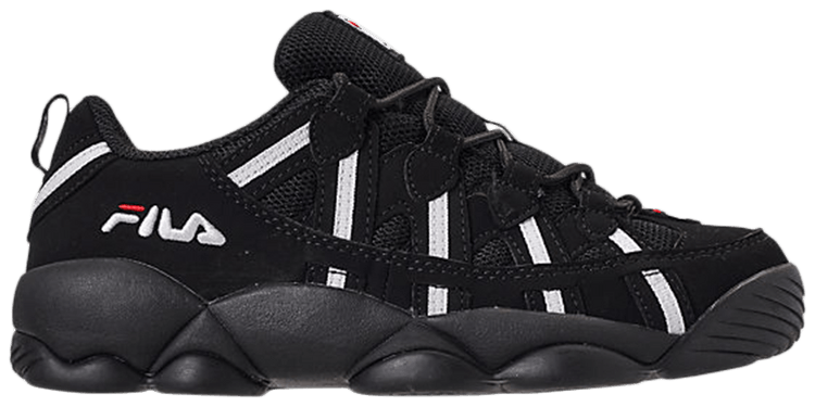 fila spaghetti low black