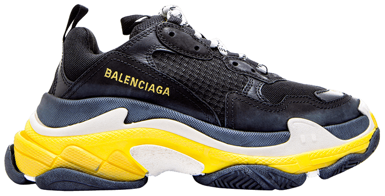 Buy Cheap Balenciaga Triple S Trainers Yellow Green