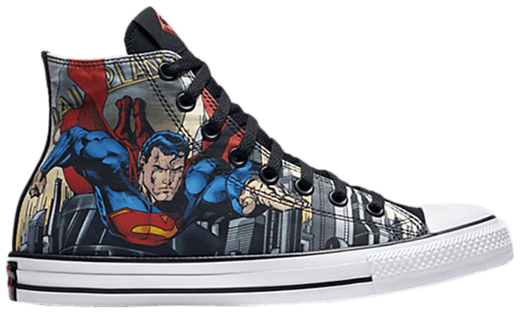 converse all star superman shoes