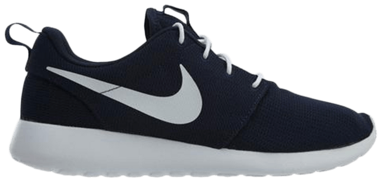 nike roshe one obsidian white
