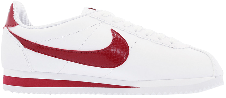 nike cortez white red crush