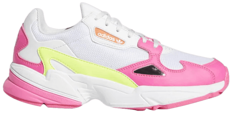 shock pink adidas falcon