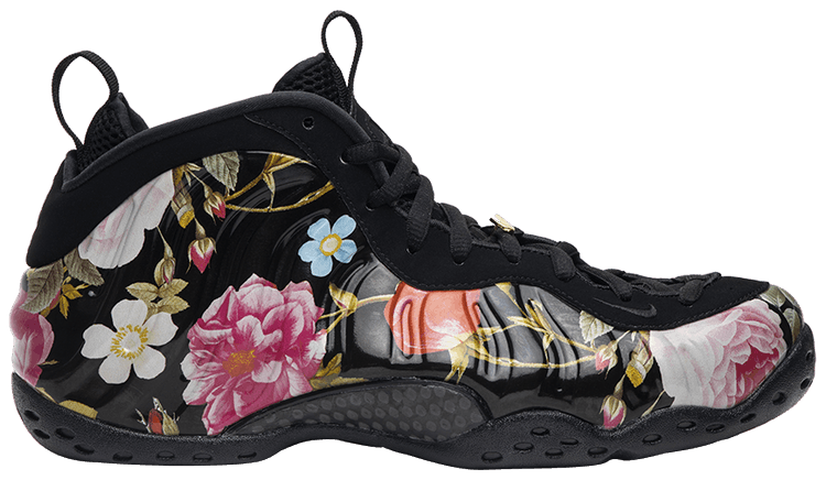 nike foamposite floral mens