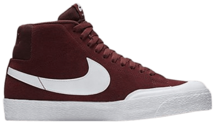nike blazer mid team red