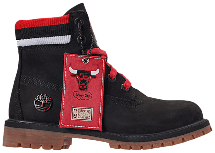 NBA x Mitchell and Ness x 6 Inch Classic Premium Boot Junior 'Chicago ...