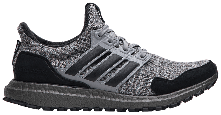 adidas Ultraboost Running Shoes White Grey Print