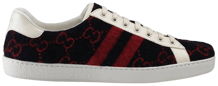 gucci ace sneaker with wool