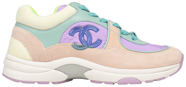 chanel sneakers pastel