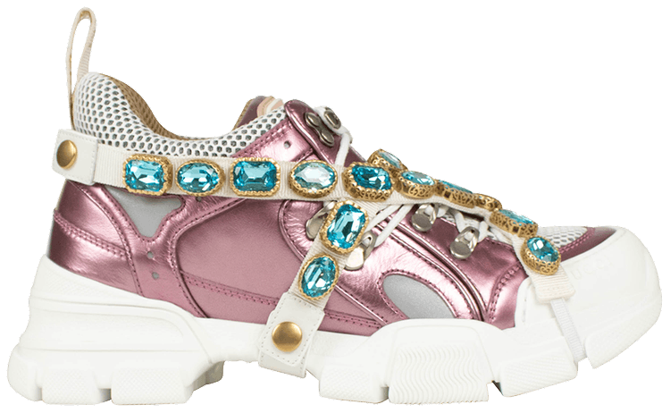 gucci flashtrek with crystals