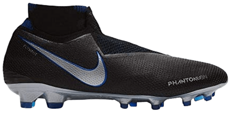 nike phantom black blue