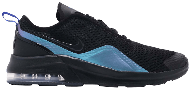 nike air max motion 2 black anthracite racer blue