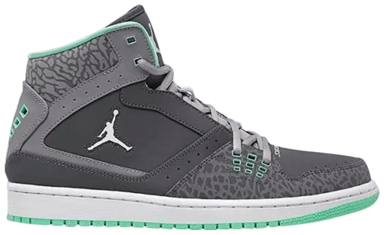 jordan 1 grey and green