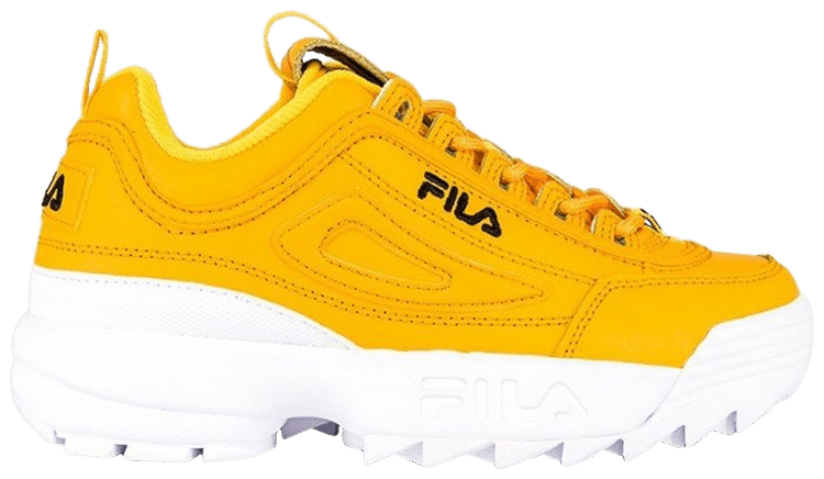 fila disruptor 2 premium yellow