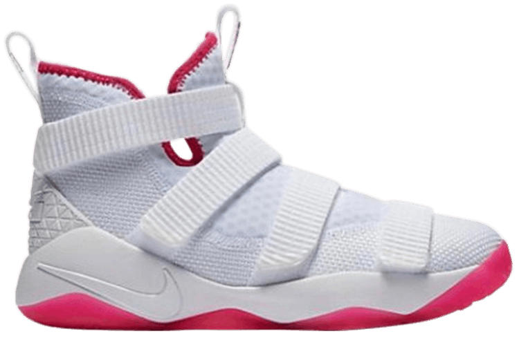 lebron james shoes pink and white