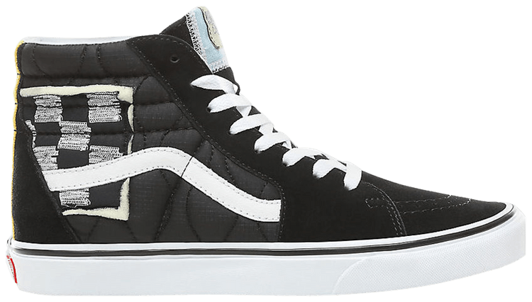 vans sk8 hi mixed quilting
