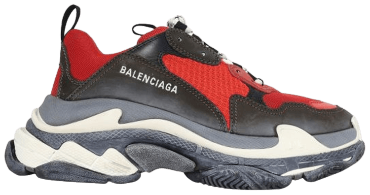 Balenciaga Triple S Trainer Black Red Balenciaga 516440