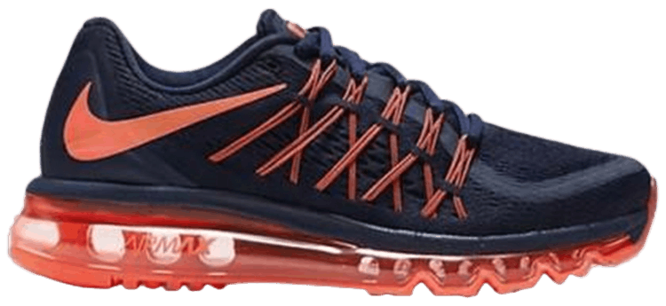 Wmns Air Max 2015 'Obsidian Orange' - Nike - 698903 408 | GOAT