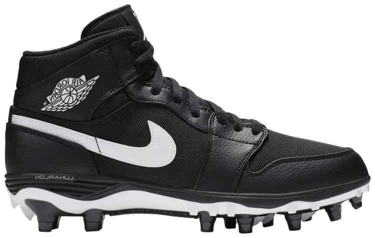 Jordan 1 Mid TD Cleat 'Black' - Air Jordan - AR5604 001 | GOAT