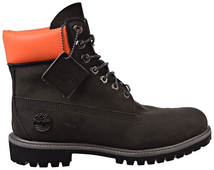 Premium Waterproof Boot 'Black Orange 