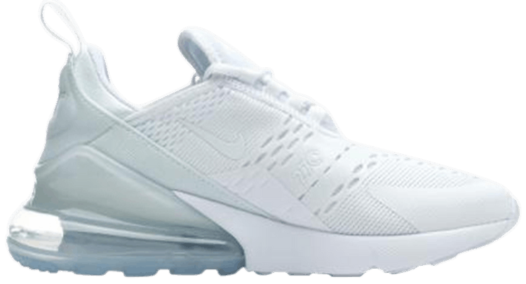 Air Max 270 Gs White Silver