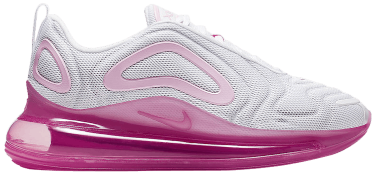 pink and white nike air max 720