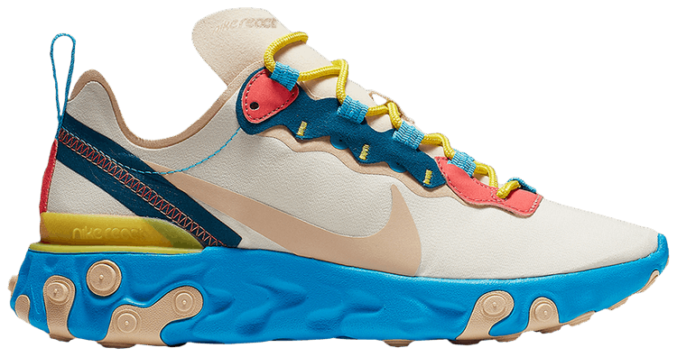 nike react element 55 tan cream