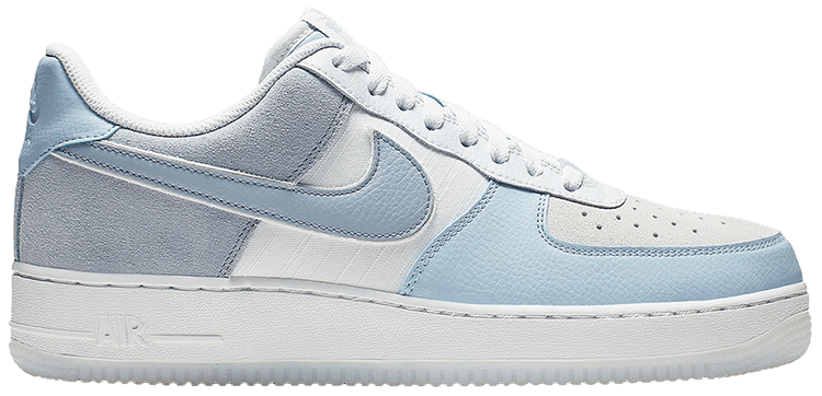 nike air force 1 07 low premium light armory blue off white obsidian mist