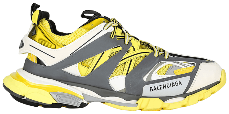grey and yellow balenciaga