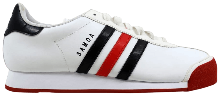 samoa white red