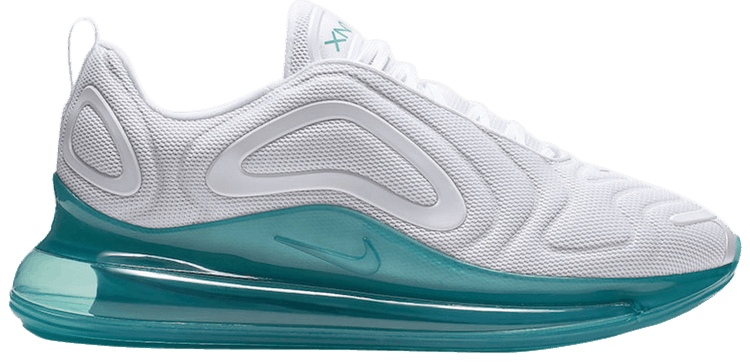 air max 720 white and teal