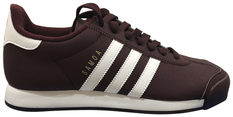 adidas samoa maroon