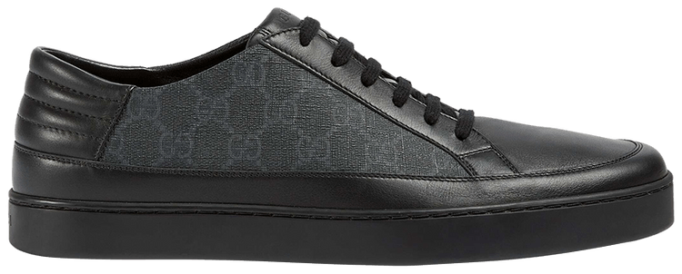 gucci gg supreme sneaker black