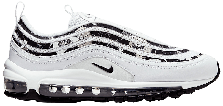 nike air max white with flowers