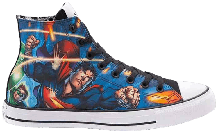 DC Comics x Chuck Taylor All Star Hi 'Justice League' - Converse - 156984C  | GOAT