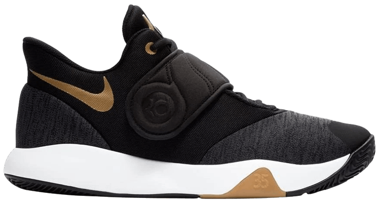 nike kd black and gold