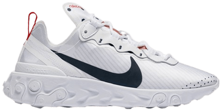 react infinity run black blue