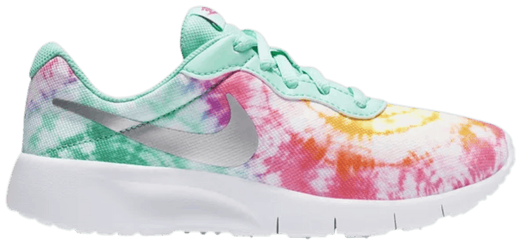 nike tanjun print tie dye