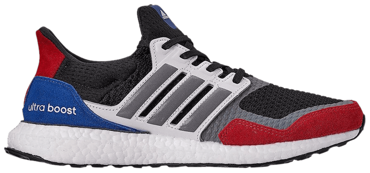 adidas boost red and black