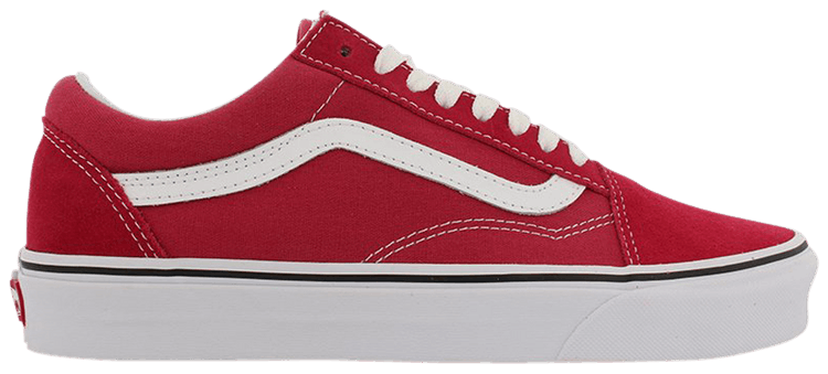 vans old skool crimson