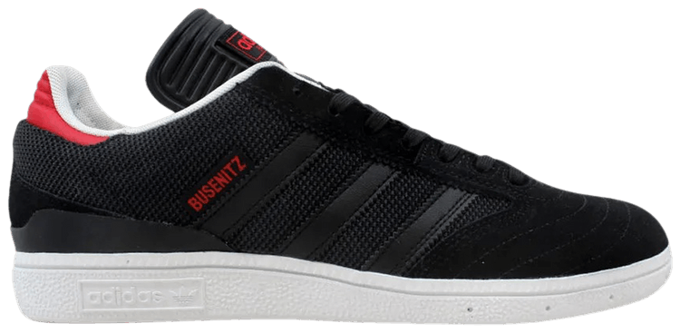 adidas busenitz black white red