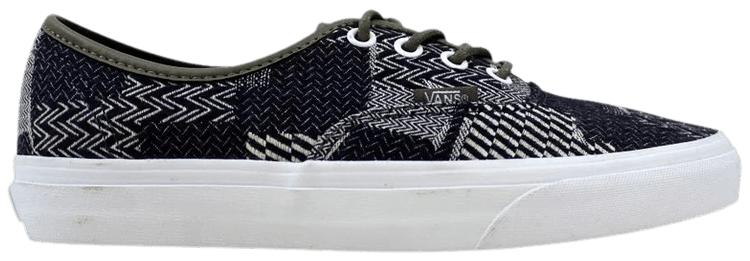 vans authentic denim patchwork