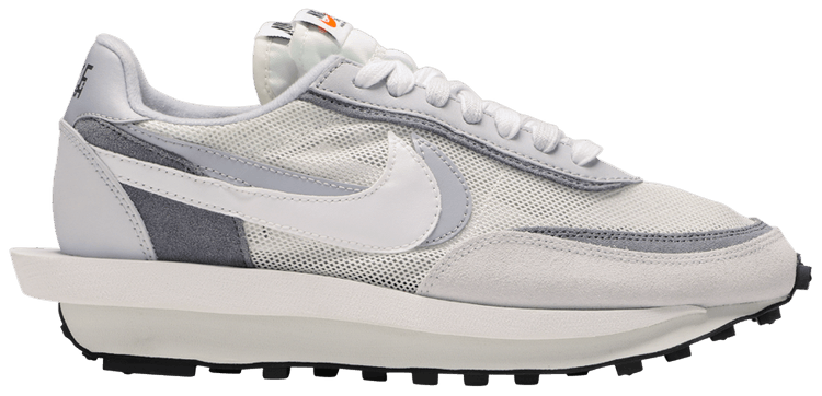 white sacai nike