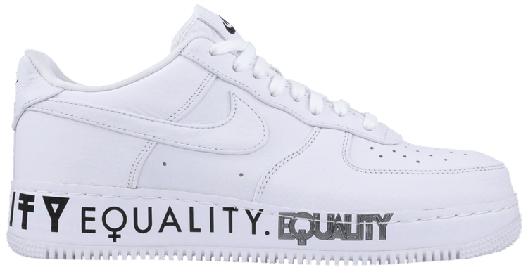 equality air force 1 white