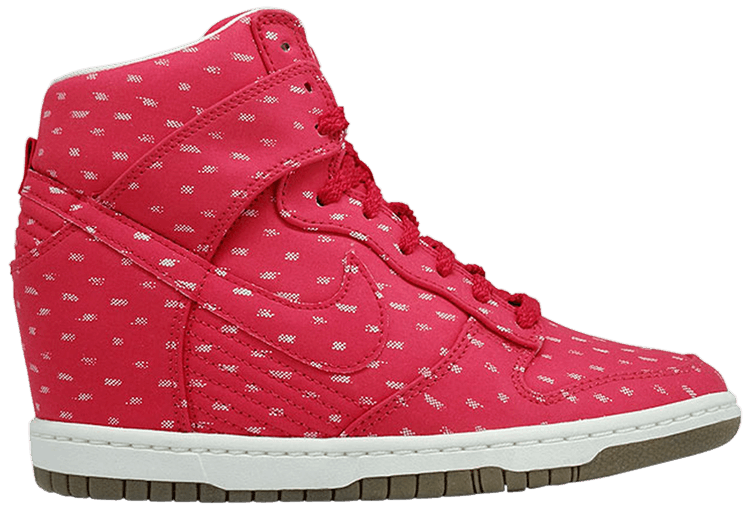 nike dunk sky hi red