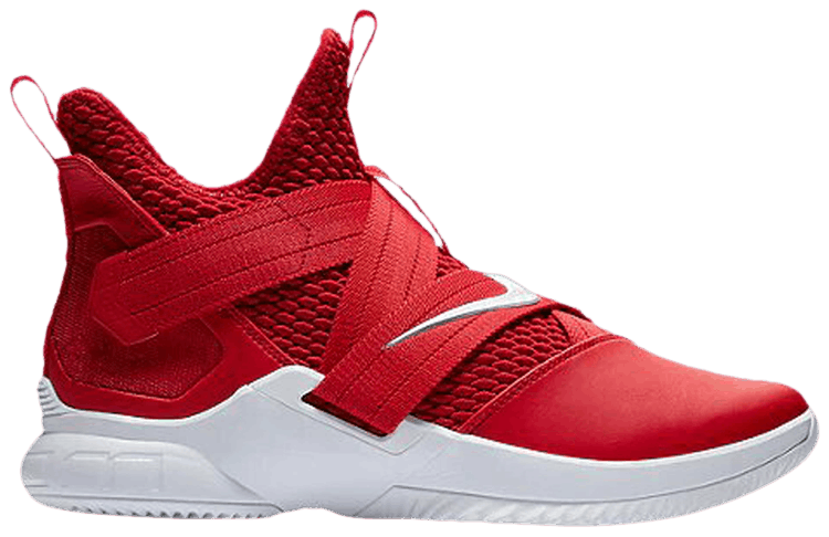 lebron soldier 12 red straps